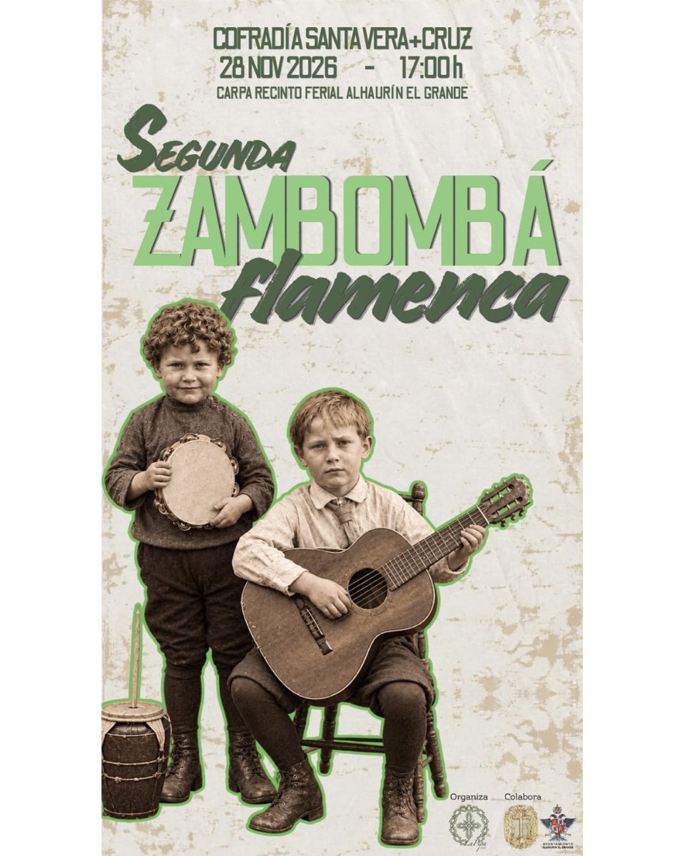 Cartel de Segunda Zambombá Flamenca