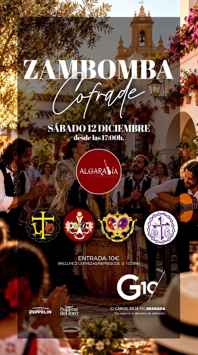 Cartel de Zambombá Cofrade