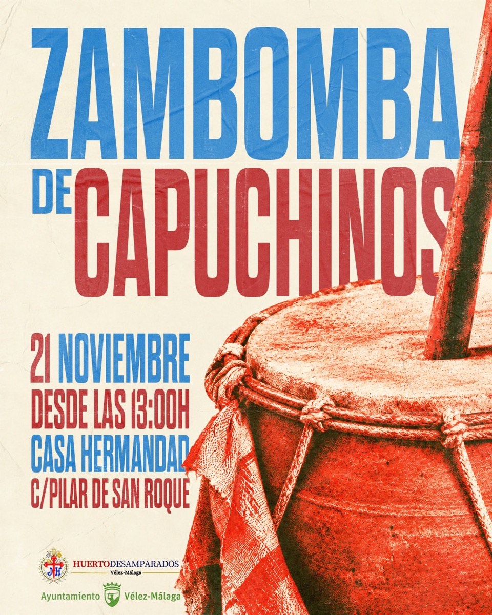 Cartel de Zambomba de Capuchinos